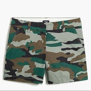 J. Crew factory camo 5” short